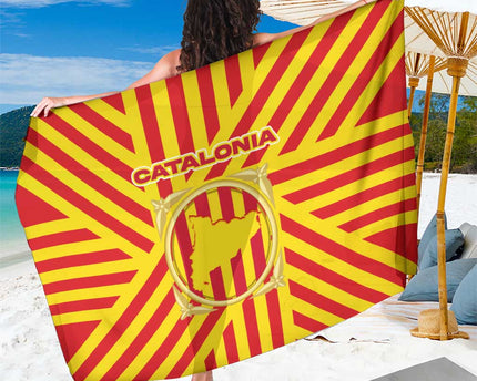 Catalonia Flag Sarong Autonomous Community of Spain