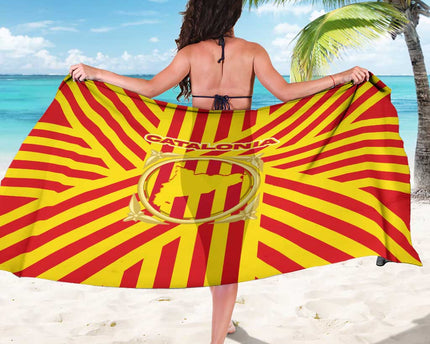 Catalonia Flag Sarong Autonomous Community of Spain