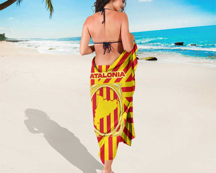 Catalonia Flag Sarong Autonomous Community of Spain