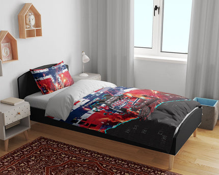 Norway Football Viking Row Bedding Set Flag Nordic Footballer - If We Win Lets Do It