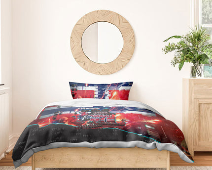 Norway Football Viking Row Bedding Set Flag Nordic Footballer - If We Win Lets Do It