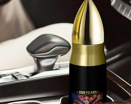 USA 250th Anniversary Eagle Bullet Tumbler 4th July Independence Day Patriotic USA Flag