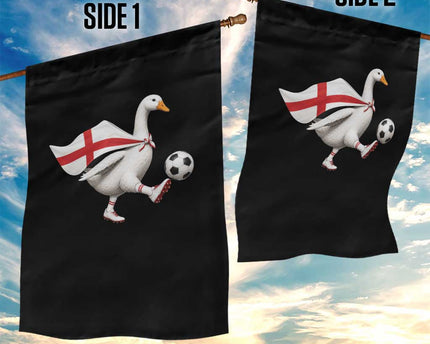 England Soccer Goose Garden Flag Patriotic Football Fan Graphic England Flag
