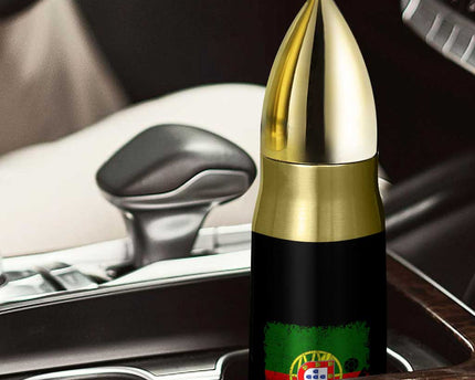 Portugal Soccer Bullet Tumbler Portuguese Flag Futebol Football Fan