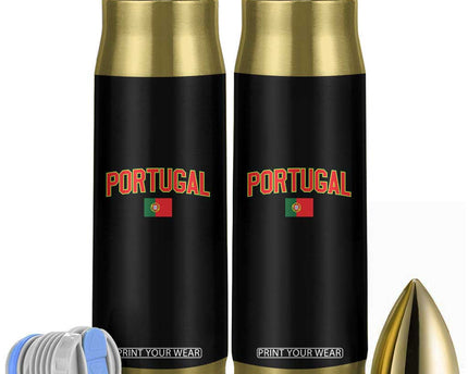 Portugal Bullet Tumbler Portuguese Flag Futebol Fan