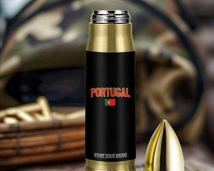 Portugal Bullet Tumbler Portuguese Flag Futebol Fan