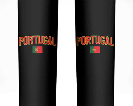 Portugal Skinny Tumbler Portuguese Flag Futebol Fan