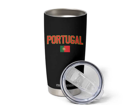 Portugal Tumbler Cup Portuguese Flag Futebol Fan