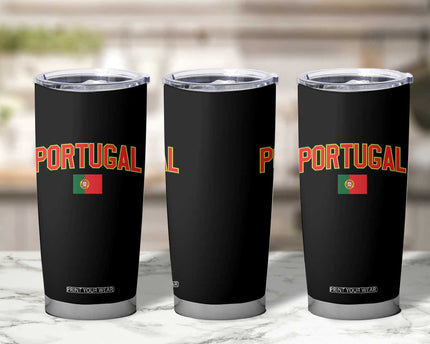 Portugal Tumbler Cup Portuguese Flag Futebol Fan