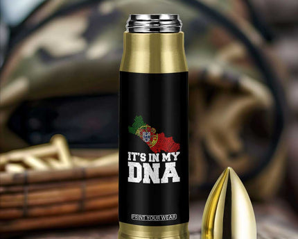 Its in My DNA Portugal Bullet Tumbler Portuguese Flag Portugal Boy Girl Gift