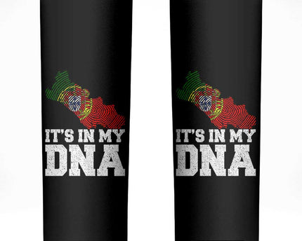 Its in My DNA Portugal Skinny Tumbler Portuguese Flag Portugal Boy Girl Gift