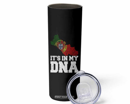Its in My DNA Portugal Skinny Tumbler Portuguese Flag Portugal Boy Girl Gift