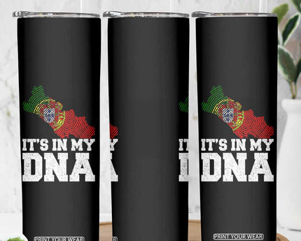 Its in My DNA Portugal Skinny Tumbler Portuguese Flag Portugal Boy Girl Gift