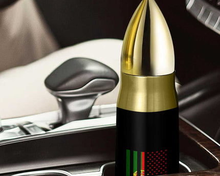 Portuguese Flag Bullet Tumbler Vintage USA Flag Portugal Pride Gifts