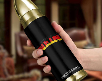 Nein Germany Bullet Tumbler No Saying Funny German Flag Oktoberfest