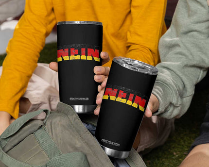 Nein Germany Tumbler Cup No Saying Funny German Flag Oktoberfest