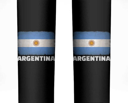 Vintage Argentina Flag Sun of May Argentinian Souvenir Skinny Tumbler