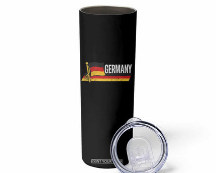German Heritage Pride Germany Flag Skinny Tumbler