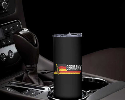 German Heritage Pride Germany Flag Skinny Tumbler
