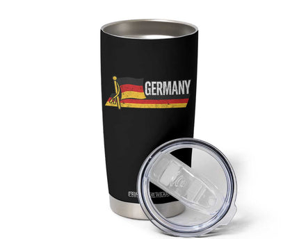 German Heritage Pride Germany Flag Tumbler Cup