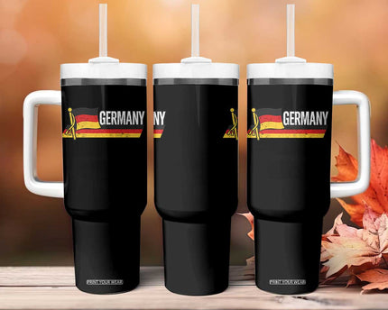 German Heritage Pride Germany Flag Tumbler With Handle