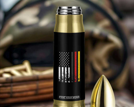 Patriotic Vintage German American Flag Bullet Tumbler Germany Heritage Pride