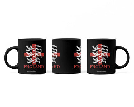 England Three Lions Symbol English Pride Souvenir Coffee Mug