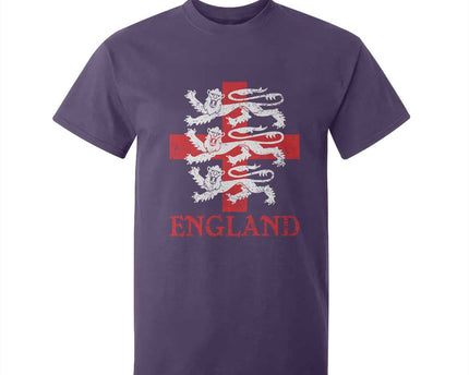 England Three Lions Symbol English Pride Souvenir T-Shirt