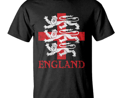 England Three Lions Symbol English Pride Souvenir T-Shirt