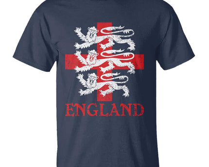 England Three Lions Symbol English Pride Souvenir T-Shirt