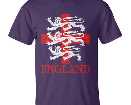 England Three Lions Symbol English Pride Souvenir T-Shirt