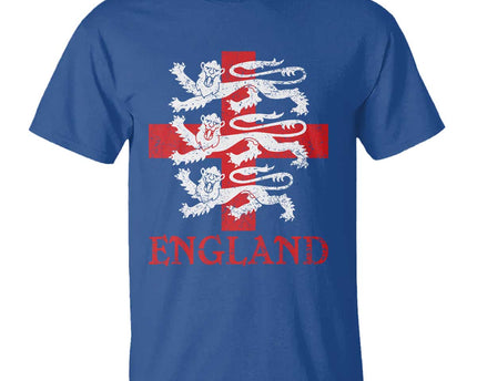 England Three Lions Symbol English Pride Souvenir T-Shirt