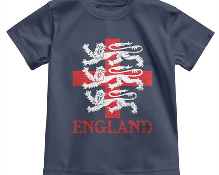 England Three Lions Symbol English Pride Souvenir Toddler T-Shirt