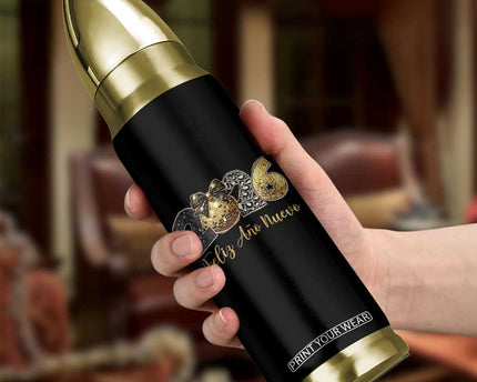 Spanish New Year 2026 Bullet Tumbler Feliz Ano Nuevo NYE Party Disco Ball