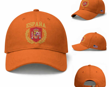 Espana Escudo Retro Spain Coat of Arms Español Baseball Cap
