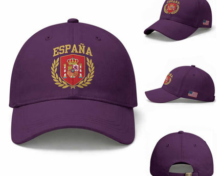Espana Escudo Retro Spain Coat of Arms Español Baseball Cap