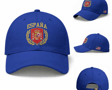Espana Escudo Retro Spain Coat of Arms Español Baseball Cap