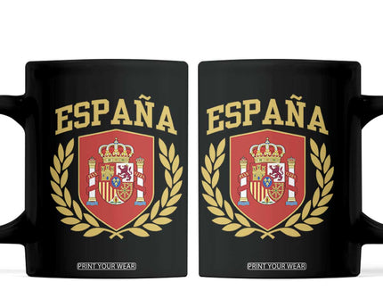 Espana Escudo Retro Spain Coat of Arms Español Coffee Mug