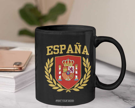 Espana Escudo Retro Spain Coat of Arms Español Coffee Mug