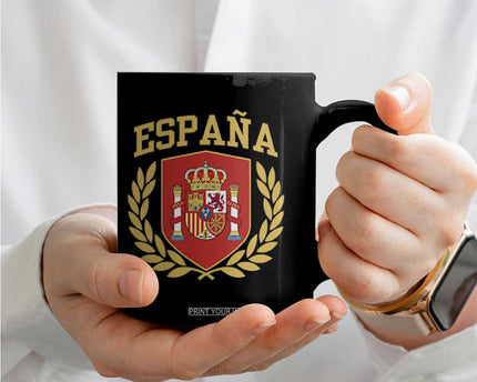 Espana Escudo Retro Spain Coat of Arms Español Coffee Mug