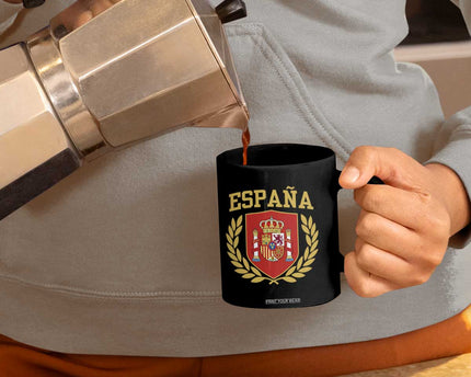 Espana Escudo Retro Spain Coat of Arms Español Coffee Mug