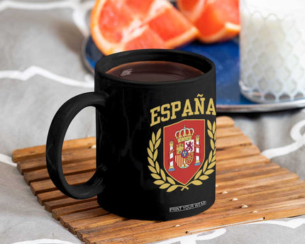 Espana Escudo Retro Spain Coat of Arms Español Coffee Mug
