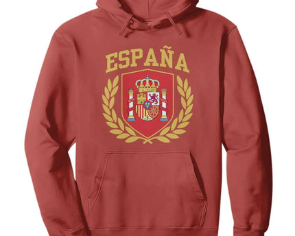 Espana Escudo Retro Spain Coat of Arms Espanol Hoodie