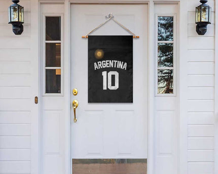 Argentina Football Number 10 Jersey Style Garden Flag Soccer Fan