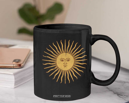 Argentina Sol De Mayo Vintage Argentinian Sun Throwback Design Coffee Mug