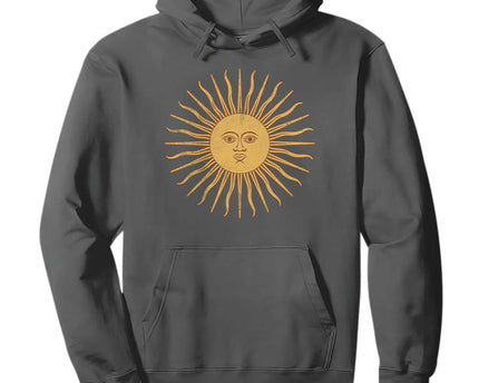 Argentina Sol De Mayo Vintage Argentinian Sun Throwback Design Hoodie