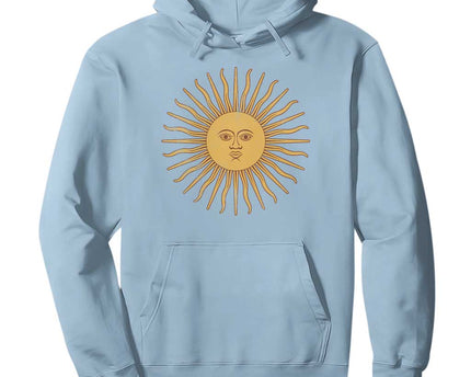 Argentina Sol De Mayo Vintage Argentinian Sun Throwback Design Hoodie