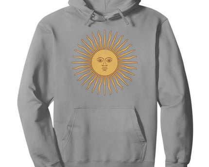 Argentina Sol De Mayo Vintage Argentinian Sun Throwback Design Hoodie