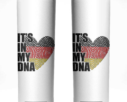 German Pride Skinny Tumbler It Is In My DNA Patriotic Germany Flag