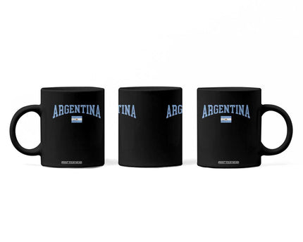 Argentina Sports Throwback Design Vintage Argentinian Flag Coffee Mug